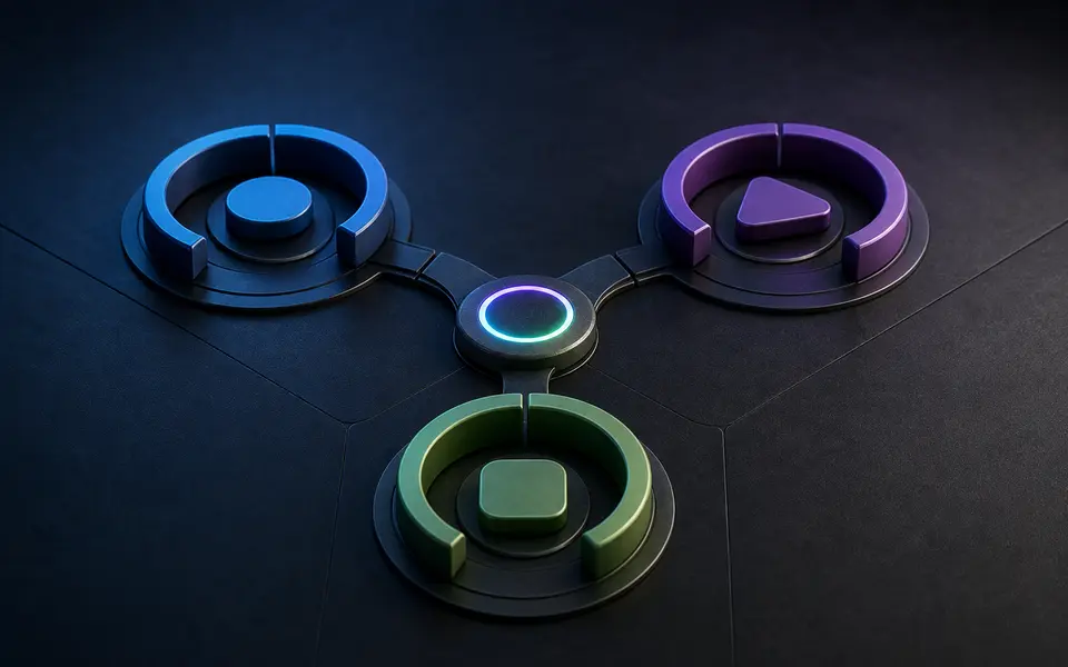 Three platform pathways converging into one connected ecosystem outcome